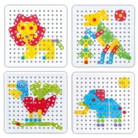 Animal Assembly Model Kit Block Toys Educational Children DIY Toy
