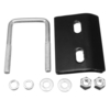 ANTI RATTLE HITCH BRACKET BALL MOUNT TONGUE LOCK TOW BAR TRAILER CAMPER