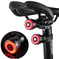 ANTUSI Q5 IP65 Smart Bicycle Brake Taillight USB Rechargeable 30 Days Standby 3 Modes Rear Lamp Intelligent Induction Bi
