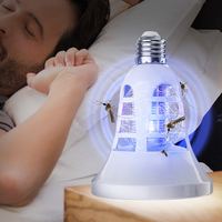 ARILUX® 8W E27 LED Mosquito Killer Lamp Fly Bug Insect Repellent Bulb Plant Light for Indoor AC110V/220V