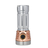 Astrolux MF01 Mini Copper Aluminum7* SST20 5500LM Type-C Rechargeable Campact EDC Flashlight 26650 21700 18650