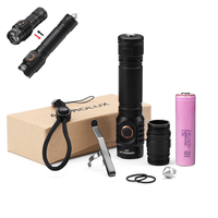 Astrolux® S43 4x LH351D/4x XPL-HI 3500lm New LED High CRI 95 EDC Flashlight + 1Pc 30Q Power 18650 Battery