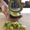 Avocado Slicer Cuber Tool Fruit Slicing Tools Melon Cutter Dice & Cube Avocados with Ease Kitchen Gadgets Vegetable Cutt