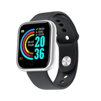 Bakeey Y68 Heart Rate Blood Pressure Monitor Easily USB Charging Multi-sport Modes IP67 Waterproof Smart Watch