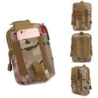 BENNIU BL064 Oxford MOLLE System Camouflage Military Tactical Waist Bag