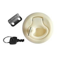 BEST MATEL Slam Lift Locking Handle Deck Hatch Flush Pull Latch With Key Can Locking Marine