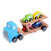 Beva 5 In 1 Truck Model Toy Environmental Wooden Car Load Vehicle Kid Developmental Toys from Xiaomi Ecosystem