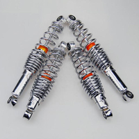 BIKIGHT 1Pc 250/270/290/310mm Shock Absorber Aluminum Alloy E-bike Electric Car Rear Spring Shock Damper Bike Part