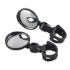 BIKIGHT 1pc Mini Adjustable 360° Rotation Bike Mirror Cycling Bicycle Handlebar Flexible Rearview Mirror