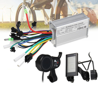 BIKIGHT 24V-48V 250W Bike LCD Smart Display Brushless Motor Controller Scooter E-Bike Electric Bicycle Accessories