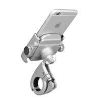 BIKIGHT 4-6.8" Aluminum Alloy Bicycle Motorcycle Phone Adjustable Holder For iPhone X XS XR XS Max Xiaomi Samsung Galaxy
