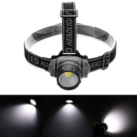 BIKIGHT 550LM COB LED Headlamp 3 Modes Lightweight Camping Light Hunting Emergency Lantern