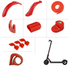 BIKIGHT 8Pcs Scooter Wheel Fender Set For Xiaomi M365/Pro Electric Scooter Front Rear Fender Hook Foot Support