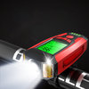 BIKIGHT Multifunction 350LM Bike Light Set Bike Computer 130dB Alarm Bell Induction Bicycle Headlamp USB Rechargeable IP