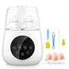 Bioby Baby Bottle Warmer,  EIVOTOR Bottle Steam 6-in-1 Double Bottle Baby Food Heater for Evenly Warm Breast Milk or Form