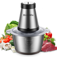 Biolomix 2 Speeds 500W 2L Capacity Meat Chopper Grinder Household Mincer Food Processor