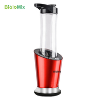 Biolomix 600ml High Speed Portable Personal Mini Blender Mixer Juicer Meat Grinder 300W Button Control