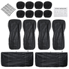 Black Car Seat Cover Leather 8 Seater For SUV VAN