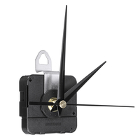 Black Hand Backward Reverse Running Silent Quartz Clock Movement DIY Kit Home