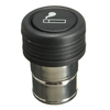 Black Universal 12V Car Auto Cigarette Lighter Plug For Standard Socket