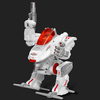 Bravokids DIY Warrior White Action FigureTransformable Toy Decor Collection Gift from xiaomi youpin