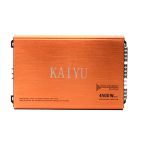 Car 4500W Peak Power Amplifier Universal For Cars 4-4 Channel 12V 360° Rounded Sound