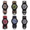 Casual Style Nylon Band Sport Compass Outdoor Quartz Watch