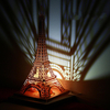 Christmas 2017 Honana HT-907 LED Light Model DIY Eiffel Tower Greeting Card Christmas Brithday Gift Festival Blessing Ca