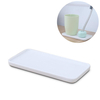 Creative Bathroom Toothbrush Ceramic Base White Porcelain Trays Rectangle Holder Stand Sanitary Storage Bathroom Accesso
