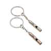 Creative Lovers Zinc Alloy Metal Whistle Keychains for Valentine