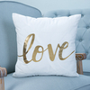Creative Soft Foil Pattern Cushion Cover 45*45cm 3d Digital Printing Decorative Pillow Cover Home Use Pillowcase