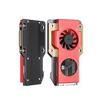 Daly BMS Smart Board LiFePO4 with Fan Iron Lithium Battery Protection Board with Balance+bluetooth+RS485+CAN S-type 4~24