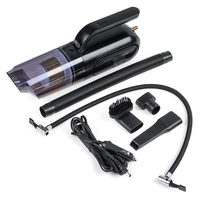 DC12V 250W 25000PA LCD Car Vacuum Cleaner For Auto Strong Suction Wet Dry Duster