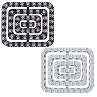 DC5V WS2812B 5050 RGB Rectangle Pixel Digital Individually AddressableLED Module Strip Light DC5V