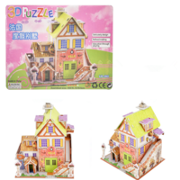 DIY 3D Jigsaw Puzzle Toy Children