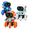 DIY 6-Legged Smart RC Robot Toy Sing Dance Robot Toy With Colorful Light