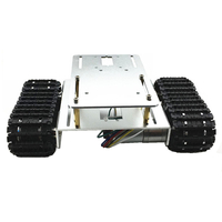 DIY A-16 Aluminous Smart Robot Tracked Car Chassis Base ForRaspberry Pi