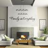 DIY Family is Everything Removable Home Decor Art Vinyl"e Wall Sticker