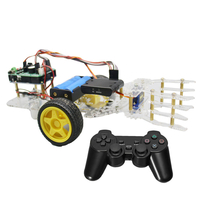 DIY Self-assemble Robot Car Arm with Wireless PS2 Remotro ControlBoard
