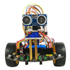 DIY Smart Wifi RC Robot Car Kit Infrared Evades Bonds Following Tracking With ZYduino Board HD Camer