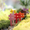 DIY Wooden Signs Indicate Ornaments Potted Plant Garden Decor