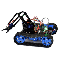 DIYSTEAM Programmable Smart RC Robot Car Arm Tank Educational Kit
