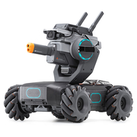 DJI Robomaster S1 STEAM DIY 4WD Brushless HD FPV APP Control Intelligent Educational Robot With AI Modules Support Scrat