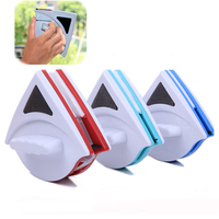 Double Sided Magnetic Window Glass Cleaner Magnets Brush Cleaning Wiper Surface Brush Cleaning Tools Fit 3-24mm Glass