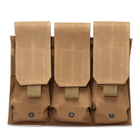 Drop Leg Triple Mag Pouch Holder MOLLE Magazine Pouch Cartridge Clip Pouch
