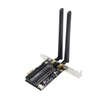 Dual Band 2400Mbps Wireless PCI-E Wifi Adapter For Desktop PC With Intel Wi-Fi 6 AX200 bluetooth 5.0 802.11ax/ac 2.4G/5G