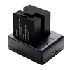 Dual Battery Charger Compatible With ThiEYE Action Camera i30 / i30+ / i60 / i60+ / i60e / T3