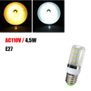 E27 4.5W White/Warm White 36 SMD 5730 LED Corn Light Bulb 110V