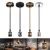 E27 Pendant Light Socket Vintage Edison Lamp Holder Bulb Adapter for Indoor Use AC110-220V