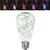 E27 ST64 Colorful LED Copper Wire String Holiday Decorative Light Bulb AC110-240V